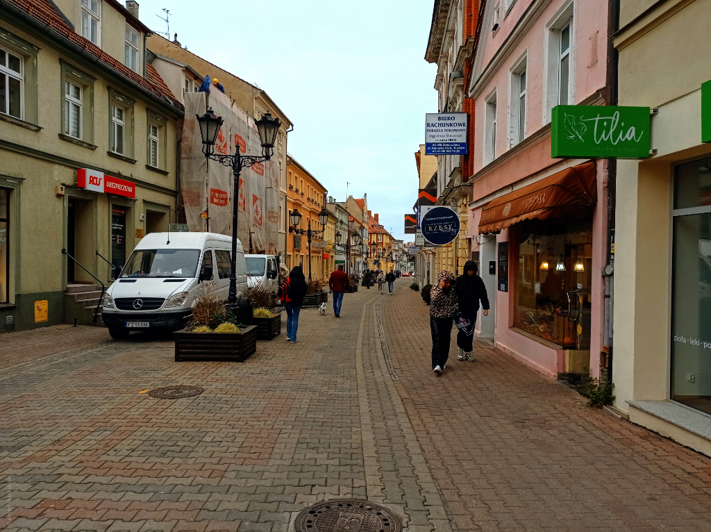 Jeszcze jedna z centralnych ulic