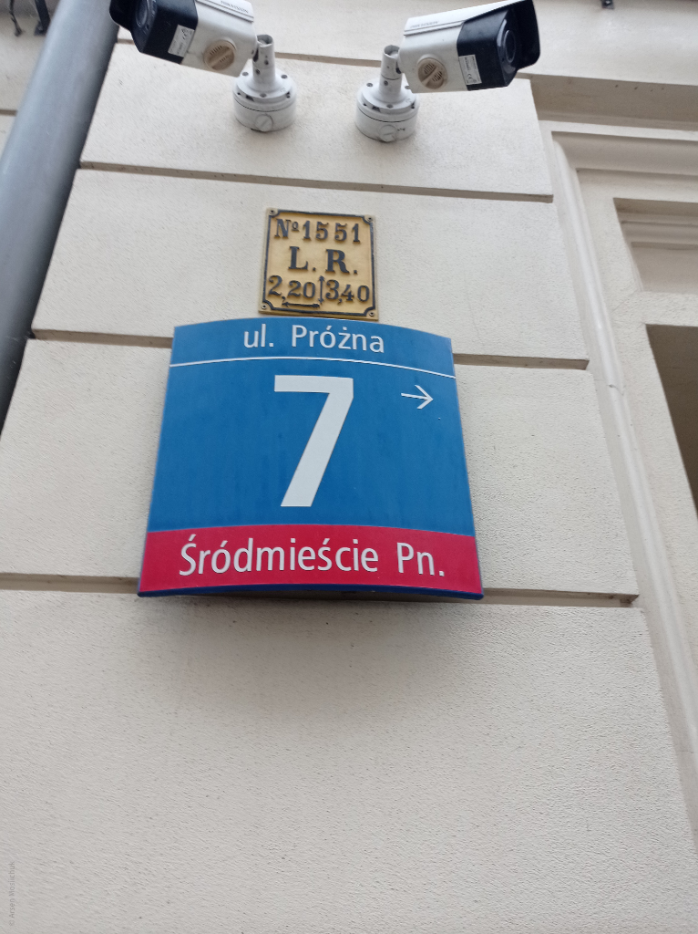 Tabliczka kanalizacyjna