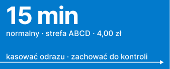 Całkowicie niebieski normalny bilet normalny z wyodrębnieniem czasu