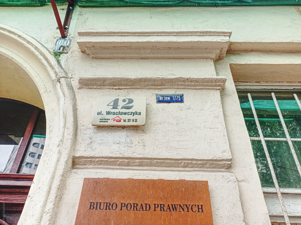 Budynek z numerem inwentarzowym