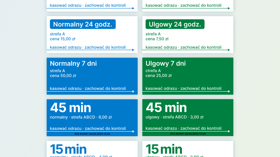 Bilety dla Poznania”