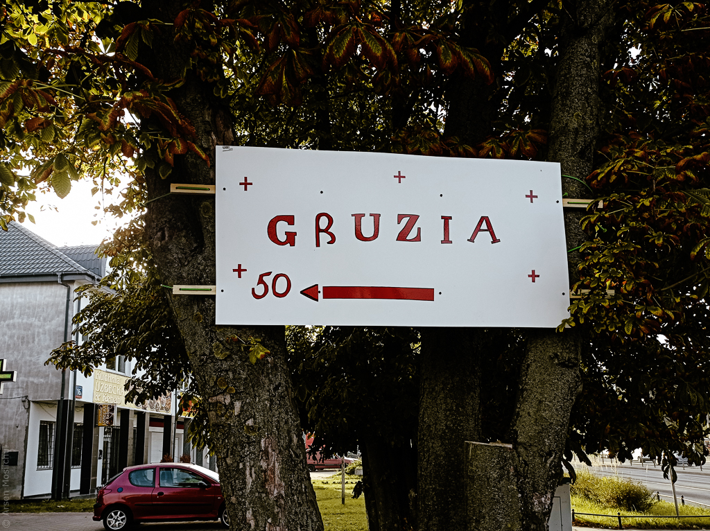 Gruzja tabliczka